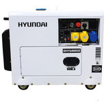 尉犁现代DHY6000SE 6.5kVA柴油发电机
